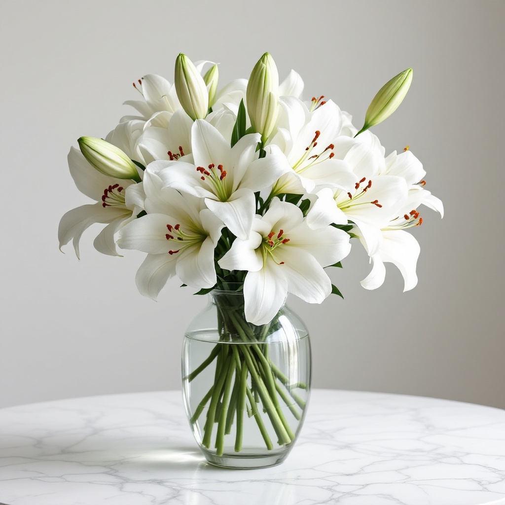 White Lily Elegance