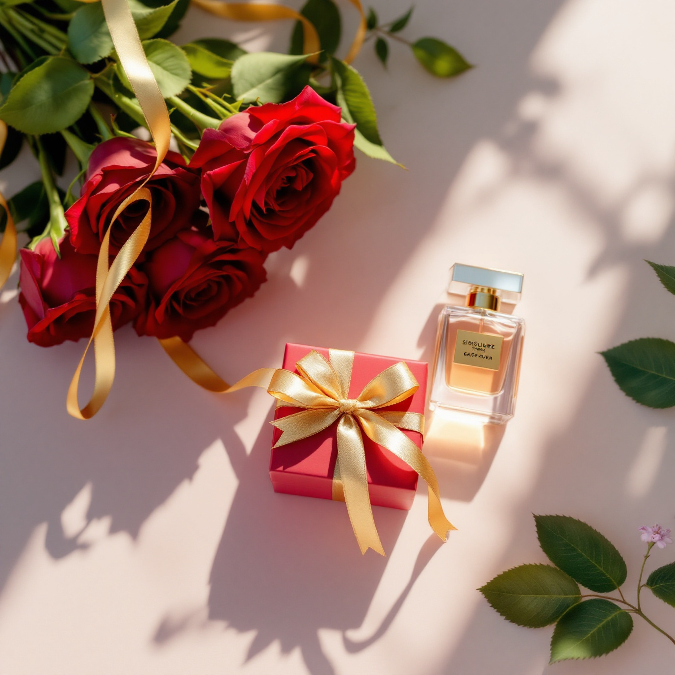 Royal Romance Set — flat lay