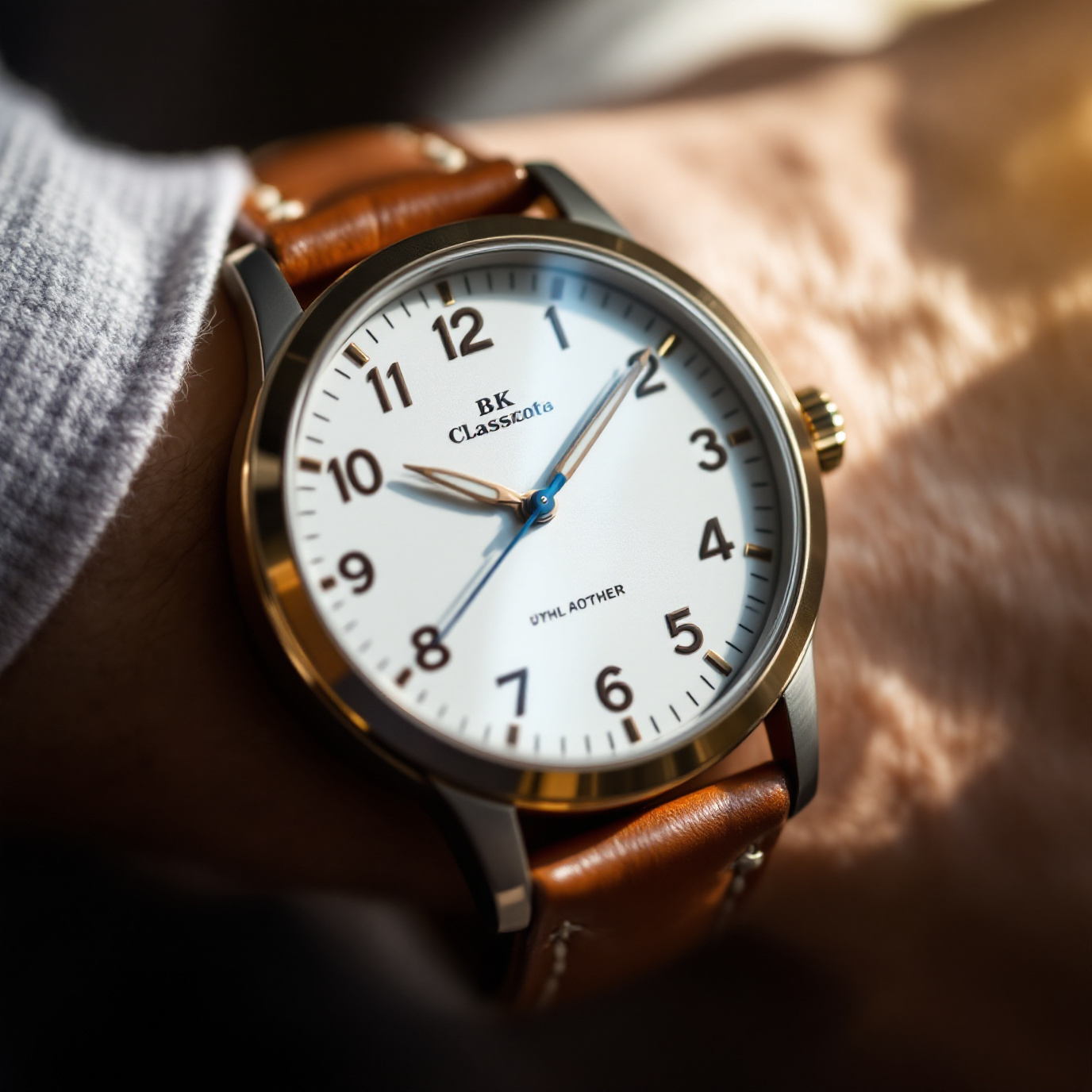 Classic Leather Chronograph — worn